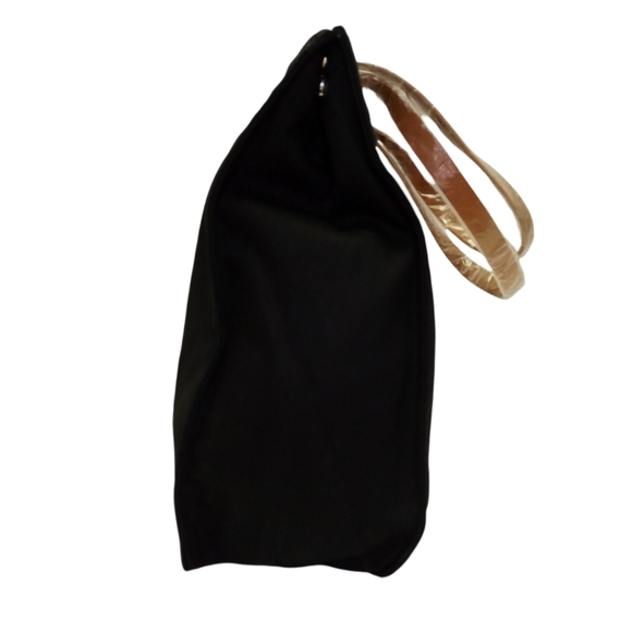 Pottery Kids Classic Black and Leather Tote - Picture 4 of 8